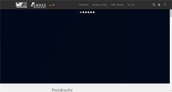 Desktop Screenshot of amber-wireless.de
