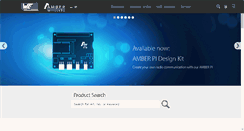 Desktop Screenshot of amber-wireless.com